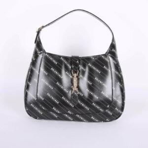 Gucci - x Balenciaga The Hacker Project Jackie 1961 Medium Bag Black