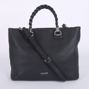 Liu Jo - Large Eco Leather Satchel Black