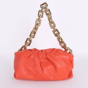 Bottega Veneta - The Chain Pouch Orange